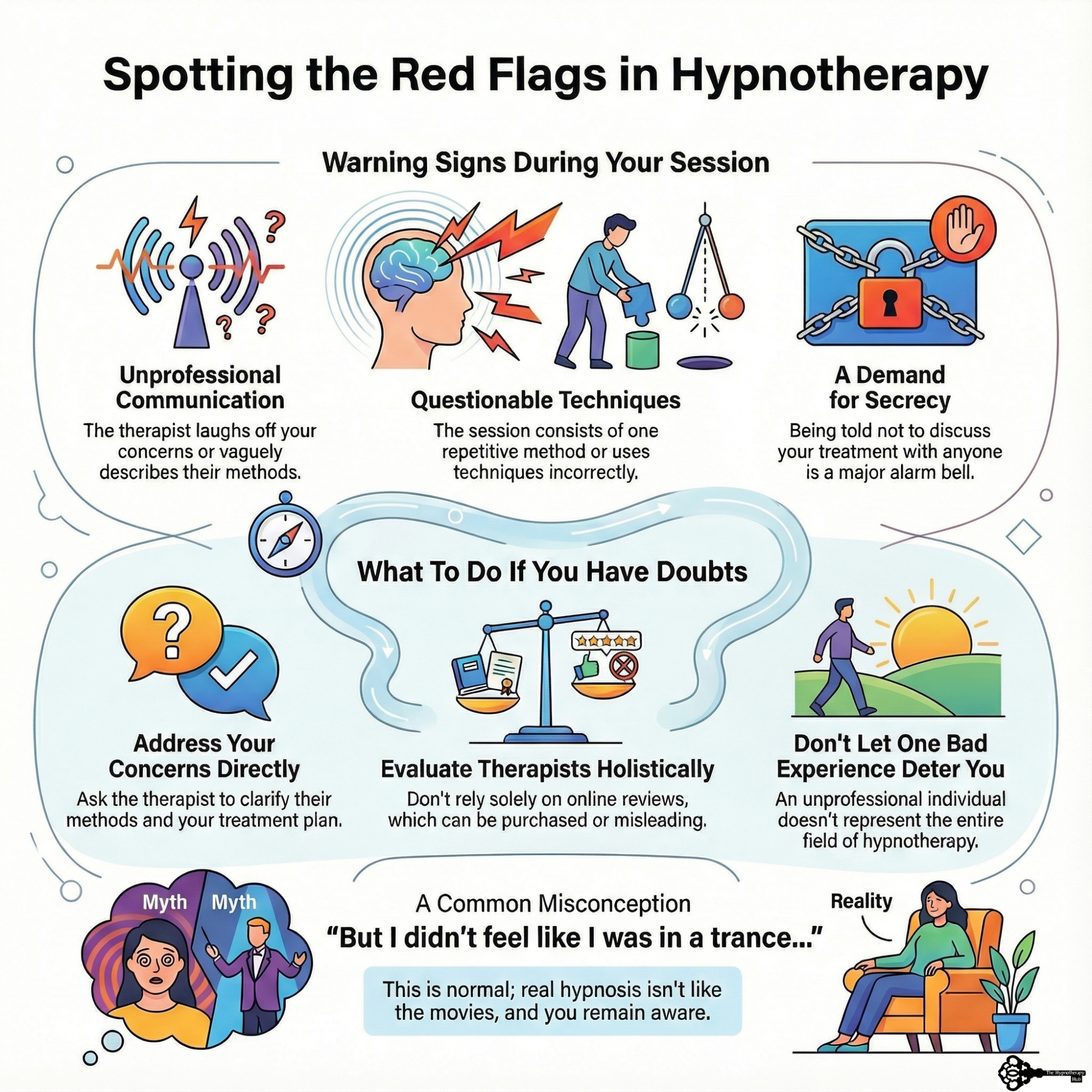 Bad Hypnotherapy Experience: Should I Try Again? Infographic